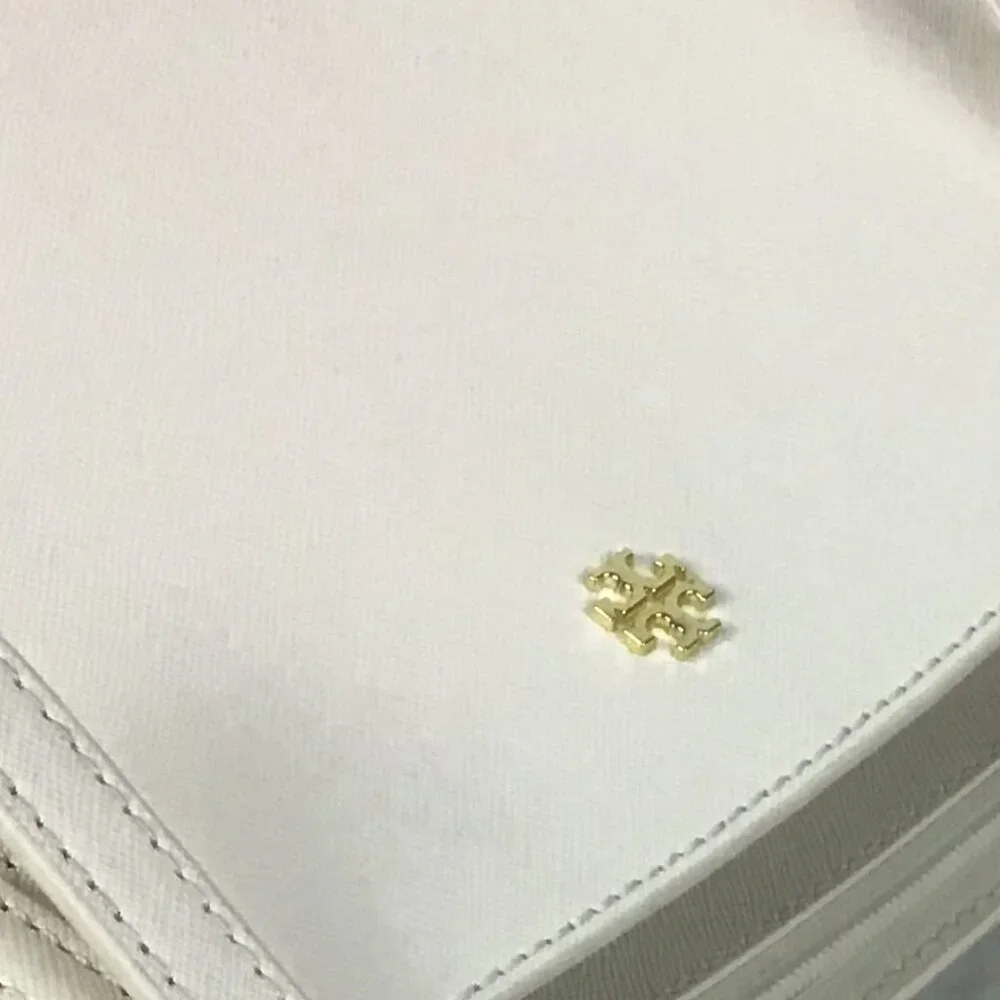 Tory Burch Solid Saffiano Leather Tote Bag